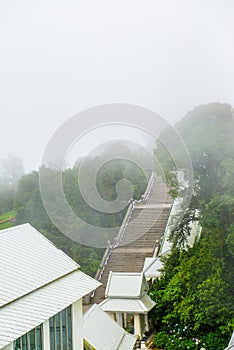 Landscape view of landmark on Doi Inthanon national park