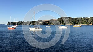 Landscape view of Mangonui Northland at the north Island of New Zealand