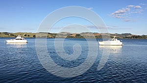 Landscape view of Mangonui Northland at the north Island of New Zealand