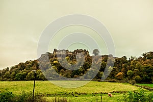 Landscape view, mountains and countyside, Highlands, Scotland