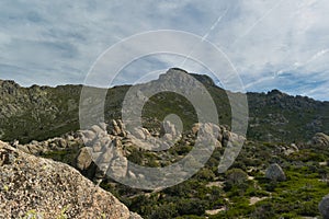 landscape, view, mountains, spring, nature, plants, spain, green