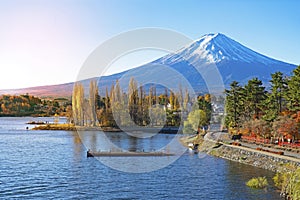 Landscape view of Mt.fuji