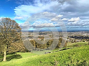 Landscape view near, Queensbury, Yorkshire, UK