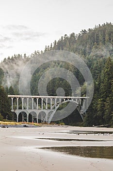 Landscape view on the Oregon coast