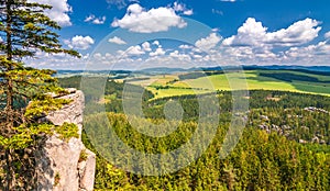 Landscape view from The Ostas table mountain photo