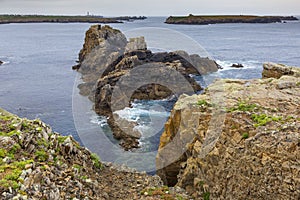 Landscape view at Ouessant Island Brittany France