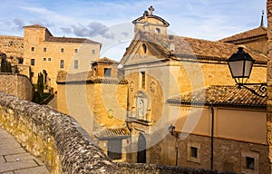 Landscape with a view of San Pedro Church and the Carmelite Monastery in Cuenca