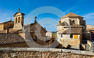 Landscape with a view of San Pedro Church and the Carmelite Monastery in Cuenca