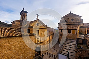 Landscape with a view of San Pedro Church and the Carmelite Monastery in Cuenca