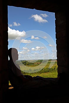 Landscape view in Southeast Paraguay photo