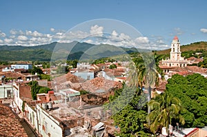 Landscape view on Trinidad, Cuba.