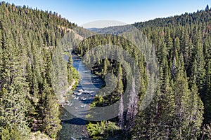 Landscape View of Truckee River