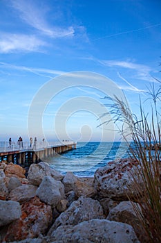 Landscape view from Varna beach