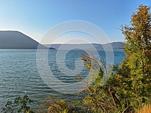 Landscape view of Vico Lake