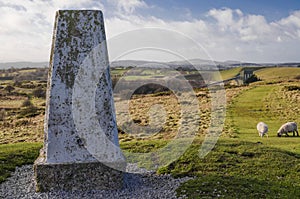 Landscape views from Halkyn Mountain