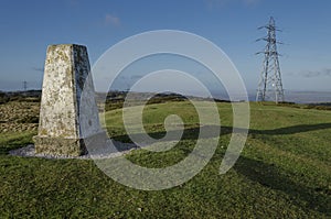 Landscape views from Halkyn Mountain