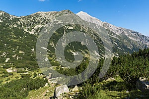 Landscape with Vihren and Hvoynati Peaks, Pirin Mountain, Bulgaria