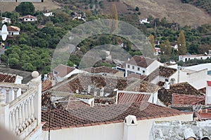 landscape of village of casarabonela