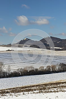 Landscape with vineyards, Slovacko, Southern Moravia, Czech Republic