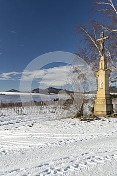 Landscape with vineyards, Slovacko, Southern Moravia, Czech Republic