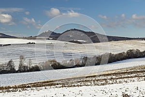 Landscape with vineyards, Slovacko, Southern Moravia, Czech Republic