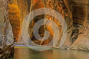 Virgin River Narrows Zion National Park