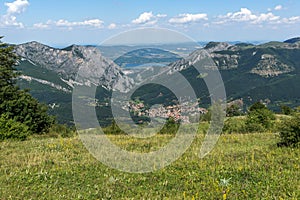 Landscape of Vratsata pass at Balkan Mountains, Bulgaria