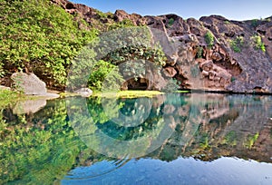 Wadi Darbat Oman photo