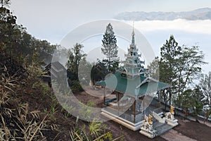 Landscape at Wat Phra That Doi Kong Mu