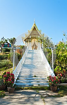 Landscape of Wat Thaton temple, Chiangmai province, Thailand