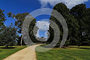 The landscape in werribee park , melbourne,australia