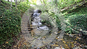 Landscape with West Milton Cascades