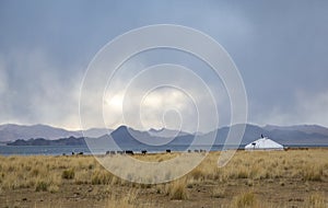 Landscape of Western Mongolia