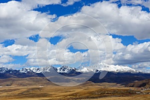 Landscape of western sichuan plateau