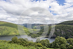 Landscape of Wicklow Mountains, Ireland.