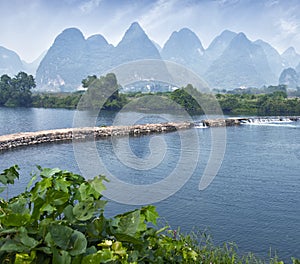 Landscape in Yangshuo Guilin