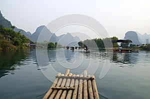 Landscape in Yangshuo Guilin, China