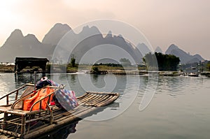 Landscape in Yangshuo Guilin, China