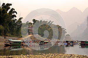 Landscape in Yangshuo Guilin, China