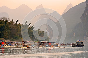 Landscape in Yangshuo Guilin, China