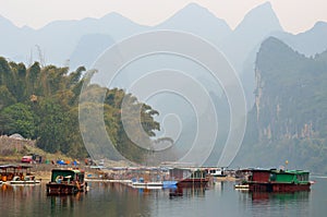 Landscape in Yangshuo Guilin, China