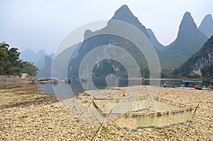 Landscape in Yangshuo Guilin, China