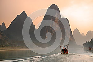 Landscape in Yangshuo Guilin, China