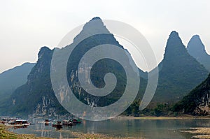 Landscape in Yangshuo Guilin, China