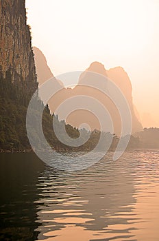 Landscape in Yangshuo Guilin, China