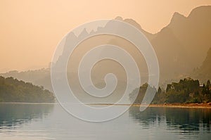 Landscape in Yangshuo Guilin, China