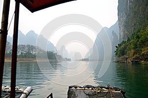 Landscape in Yangshuo Guilin, China