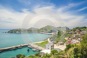 landscape of Zhongzhu island, matsu, taiwan