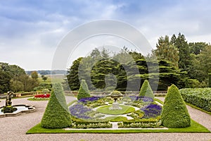 Landscaped gardens in Tatton Park.