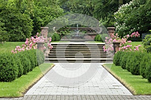 Landscaped park